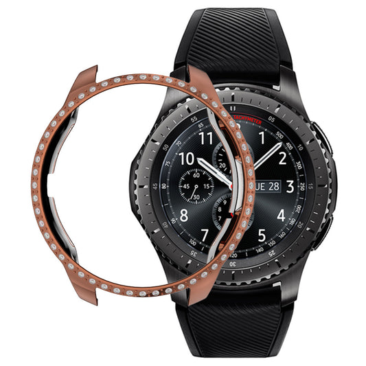 Rhinestone Decor PC Bumper Case for Samsung Galaxy Watch 42mm