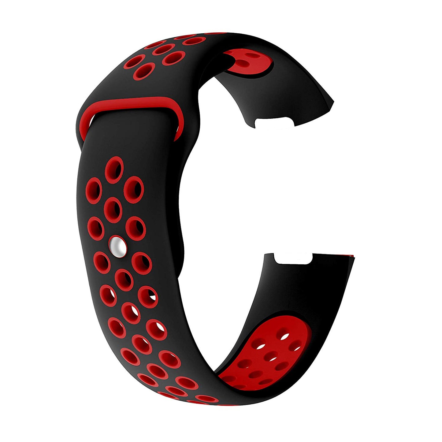 Two-color Soft Silicone Watch Band for Fitbit Charge 3