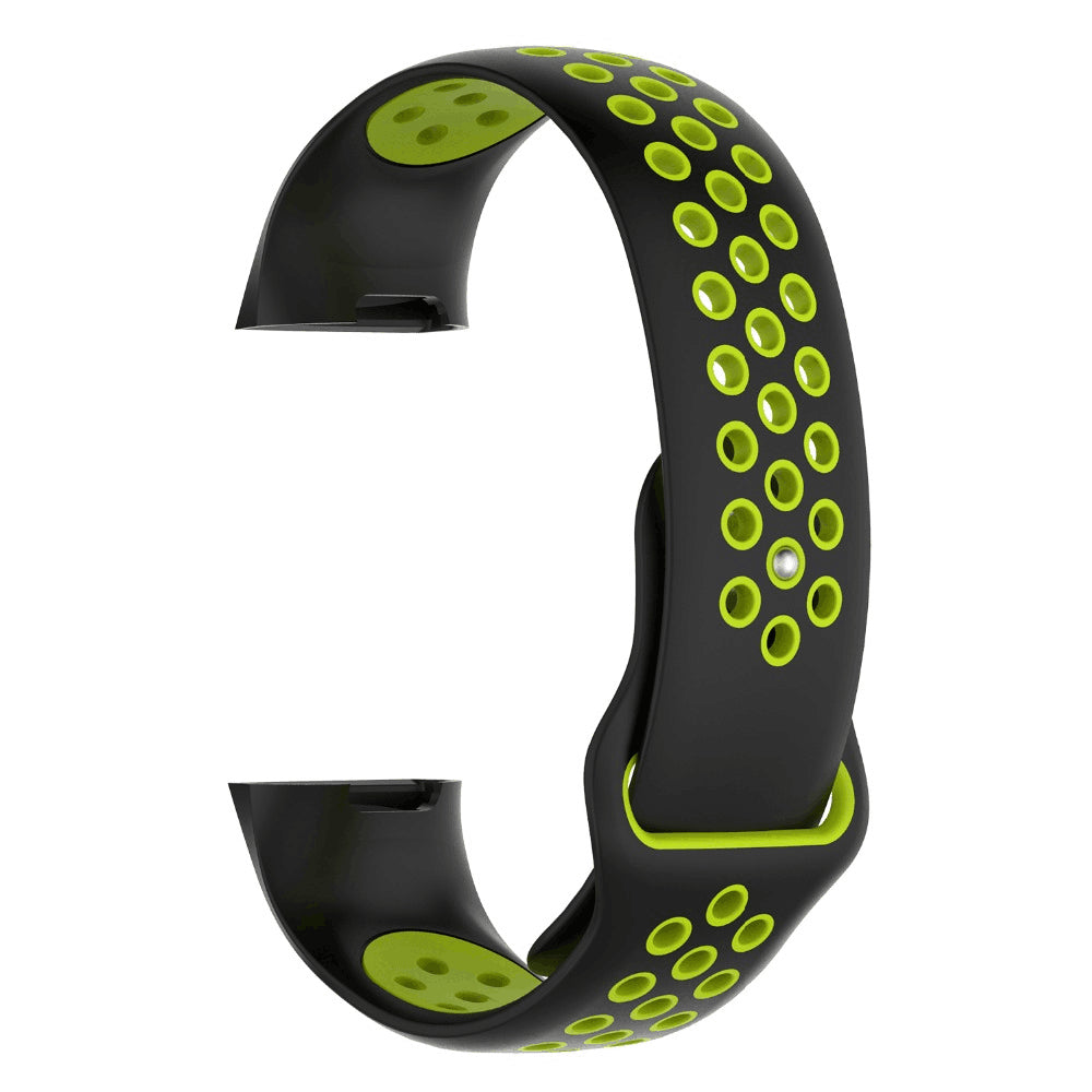 Two-color Soft Silicone Watch Band for Fitbit Charge 3