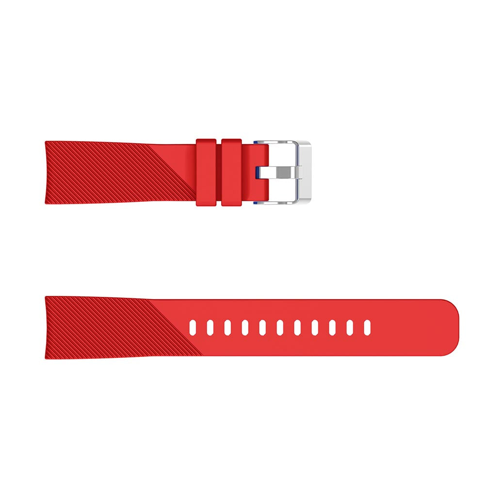 20mm Twill Skin Silicone Watch Band for Garmin Forerunner 645/245/245M