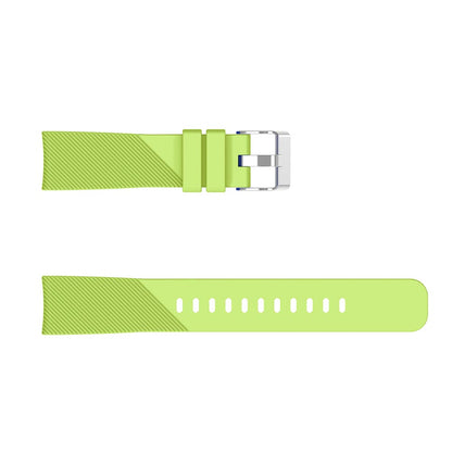 20mm Twill Skin Silicone Watch Band for Garmin Forerunner 645/245/245M