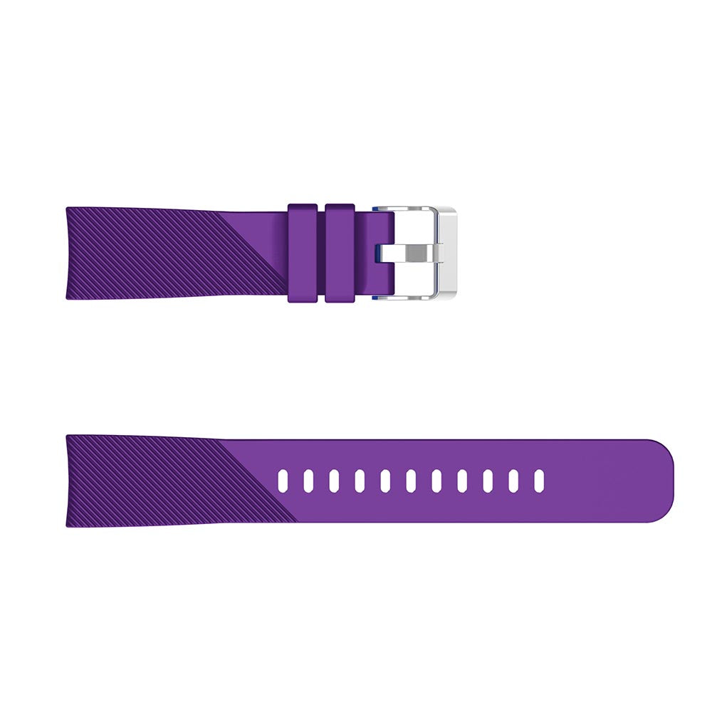 20mm Twill Skin Silicone Watch Band for Garmin Forerunner 645/245/245M