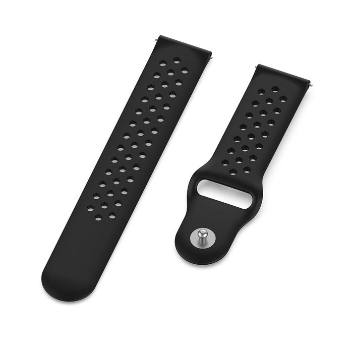 20mm Soft Ventilation Silicone Watch Band Replacement for Garmin Move Luxe/Move Style/Move 3/Move Venu