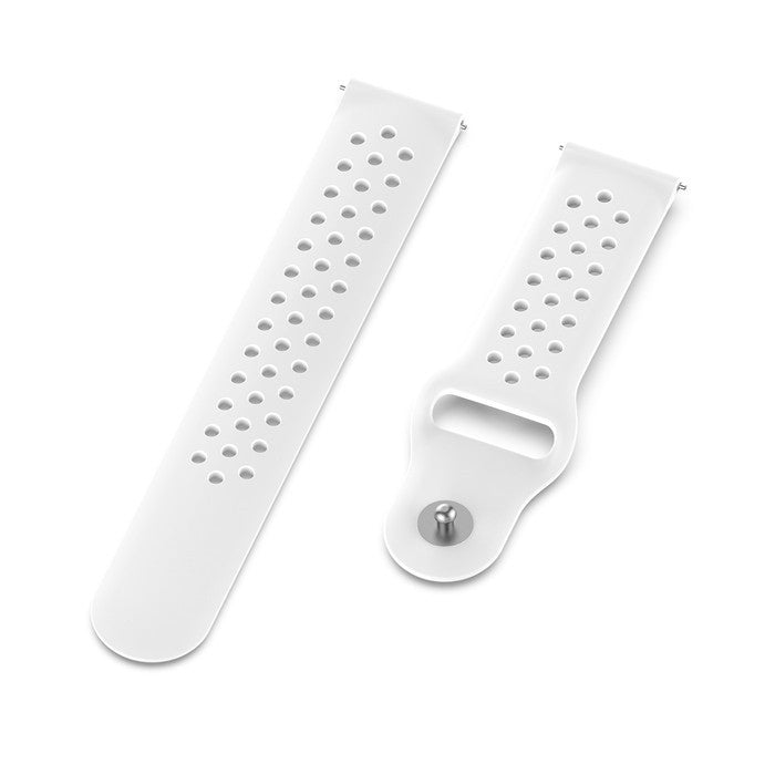 20mm Soft Ventilation Silicone Watch Band Replacement for Garmin Move Luxe/Move Style/Move 3/Move Venu