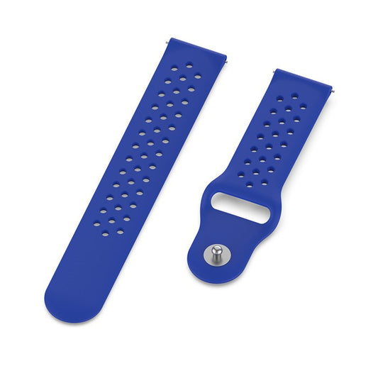 20mm Soft Ventilation Silicone Watch Band Replacement for Garmin Move Luxe/Move Style/Move 3/Move Venu