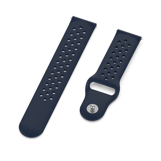 20mm Soft Ventilation Silicone Watch Band Replacement for Garmin Move Luxe/Move Style/Move 3/Move Venu