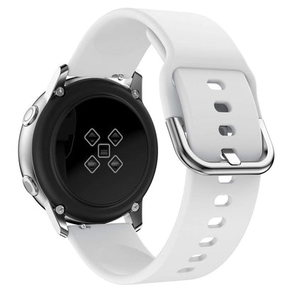 20mm Silicone Wrist Strap Replacement for Samsung Galaxy Watch4 Classic 46mm 42mm/Watch4 44mm 40mm/Garmin Move Luxe/Move Style/Move 3/Move Venu