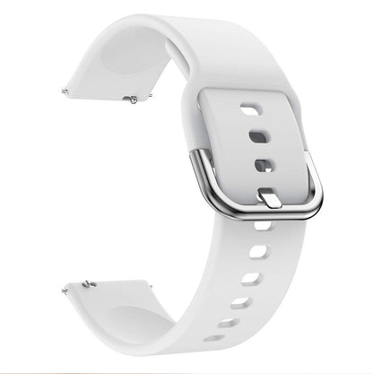 20mm Silicone Wrist Strap Replacement for Samsung Galaxy Watch4 Classic 46mm 42mm/Watch4 44mm 40mm/Garmin Move Luxe/Move Style/Move 3/Move Venu