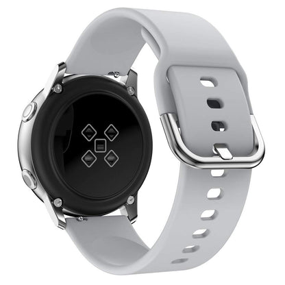 20mm Silicone Wrist Strap Replacement for Samsung Galaxy Watch4 Classic 46mm 42mm/Watch4 44mm 40mm/Garmin Move Luxe/Move Style/Move 3/Move Venu