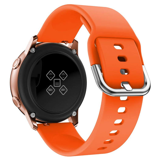 20mm Silicone Wrist Strap Replacement for Samsung Galaxy Watch4 Classic 46mm 42mm/Watch4 44mm 40mm/Garmin Move Luxe/Move Style/Move 3/Move Venu