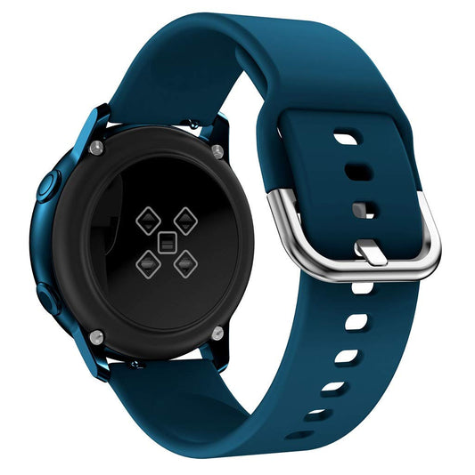 20mm Silicone Wrist Strap Replacement for Samsung Galaxy Watch4 Classic 46mm 42mm/Watch4 44mm 40mm/Garmin Move Luxe/Move Style/Move 3/Move Venu