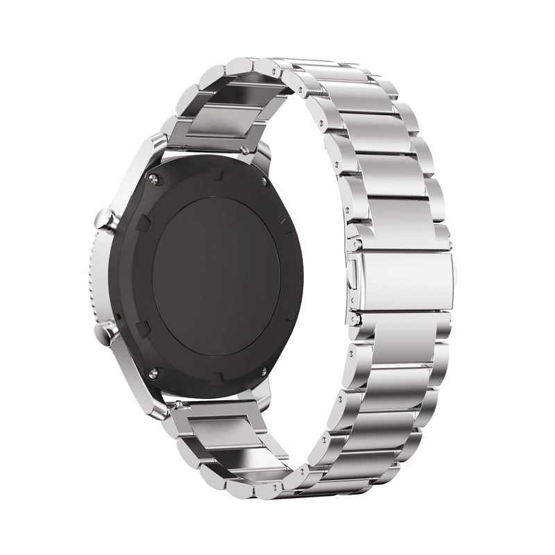 20MM Three Beads Stainless Steel Watchband Replacement Strap for Garmin Move Luxe/Move Style/Move 3/Move Venu