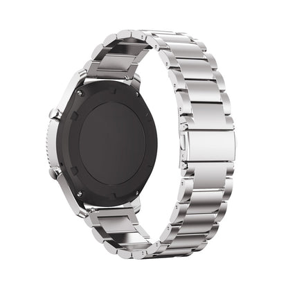 20MM Three Beads Stainless Steel Watchband Replacement Strap for Garmin Move Luxe/Move Style/Move 3/Move Venu