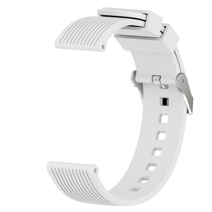 20mm Stripe Texture Silicone Smart Watch Band for GarminMove Luxe/Move Style/Move 3/Move Venu