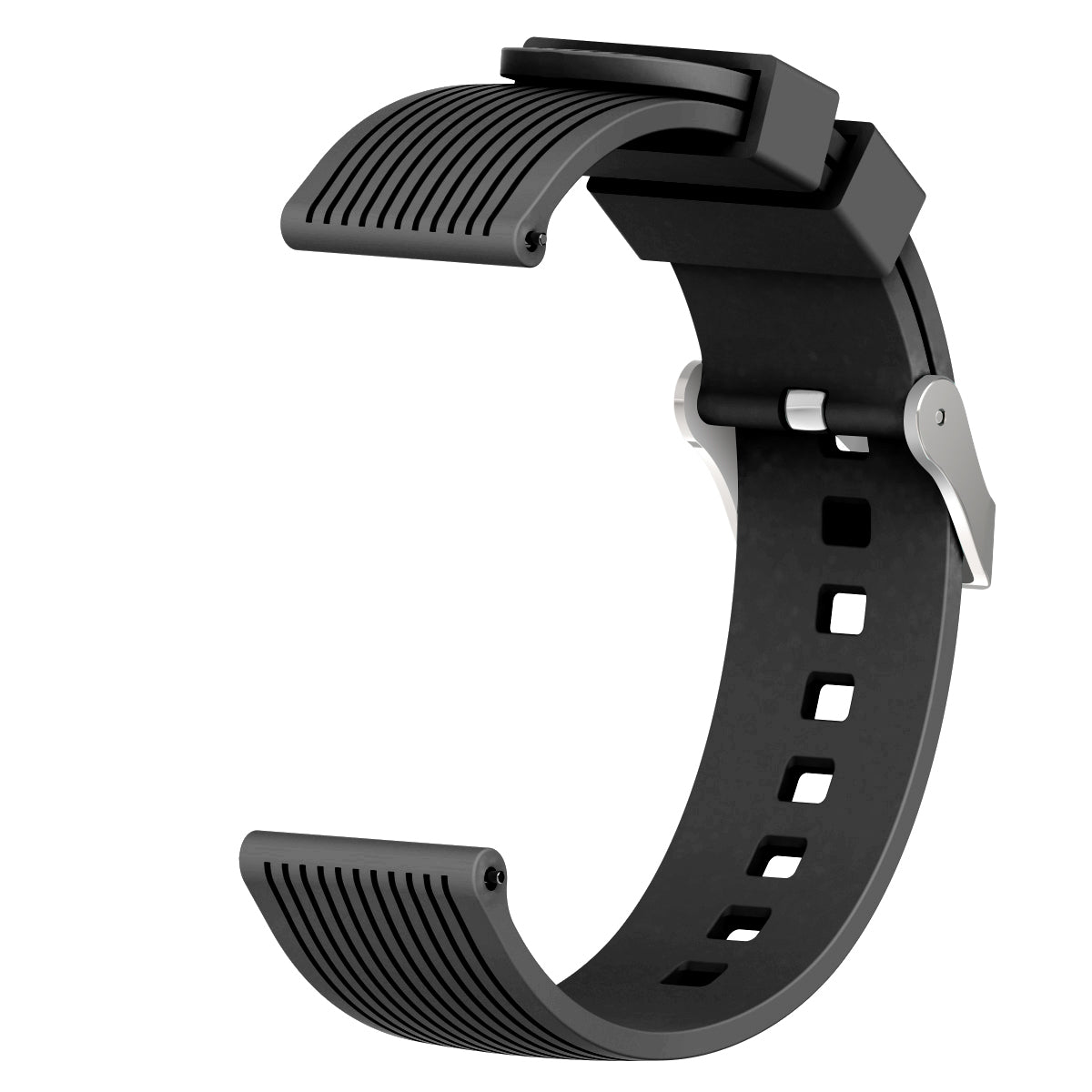 20mm Stripe Texture Silicone Smart Watch Band for GarminMove Luxe/Move Style/Move 3/Move Venu