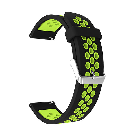 20mm Dual Color Silicone Smart Watch Band for GarminMove Luxe/Move Style /Move 3 /Move Venu