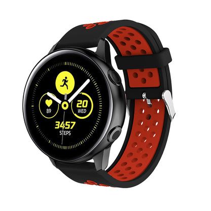 20mm Dual Color Silicone Smart Watch Band for GarminMove Luxe/Move Style /Move 3 /Move Venu
