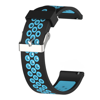 20mm Dual Color Silicone Smart Watch Band for GarminMove Luxe/Move Style /Move 3 /Move Venu