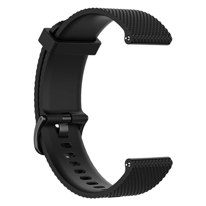 22mm Textured Soft Silicone Strap Watch Band Replacement for Garmin Vivoactive 4