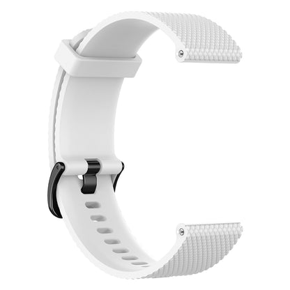 22mm Textured Soft Silicone Strap Watch Band Replacement for Garmin Vivoactive 4