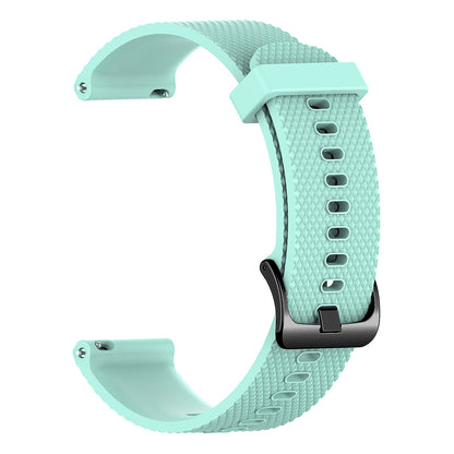 22mm Textured Soft Silicone Strap Watch Band Replacement for Garmin Vivoactive 4