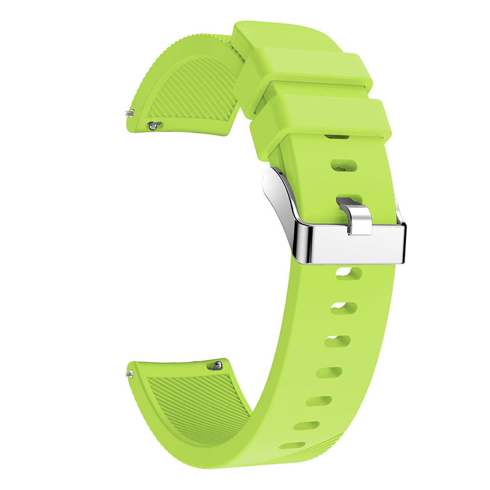 20mm Twill Texture Silicone Watch Sports Bracelet Strap Replacement for Huami Amazfit Youth Edition Lite