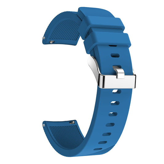 20mm Twill Texture Silicone Watch Sports Bracelet Strap Replacement for Huami Amazfit Youth Edition Lite
