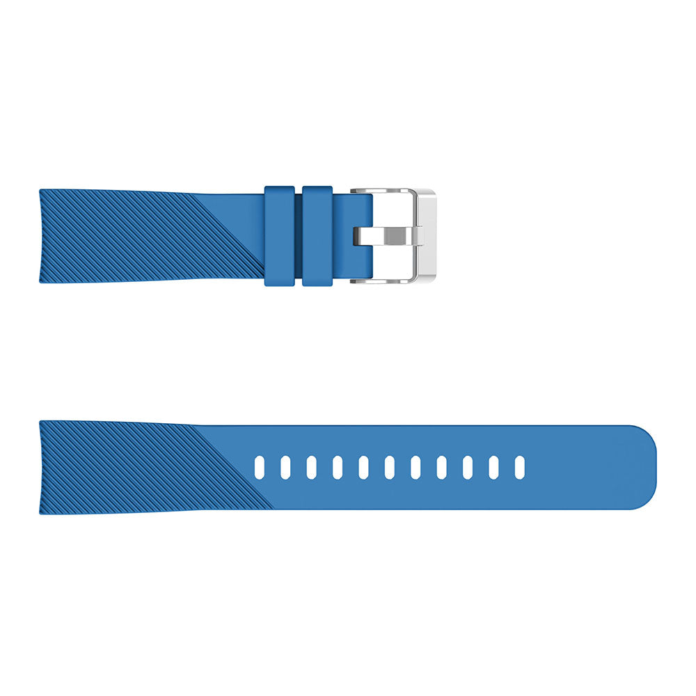 20mm Twill Texture Silicone Watch Sports Bracelet Strap Replacement for Huami Amazfit Youth Edition Lite