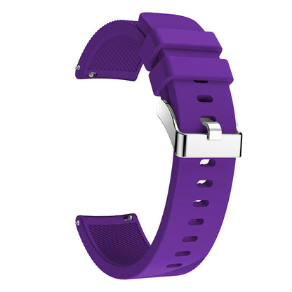 20mm Twill Texture Silicone Watch Sports Bracelet Strap Replacement for Huami Amazfit Youth Edition Lite