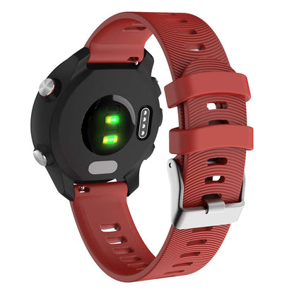 20mm Silicone Smart Watch Band for GarminMove Forerunner 245M/645M/Vivoactive 3t