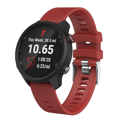 20mm Silicone Smart Watch Band for GarminMove Forerunner 245M/645M/Vivoactive 3t