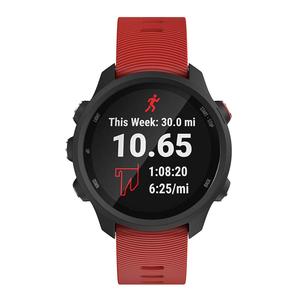 20mm Silicone Smart Watch Band for GarminMove Forerunner 245M/645M/Vivoactive 3t