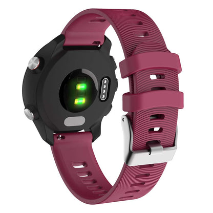 20mm Silicone Smart Watch Band for GarminMove Forerunner 245M/645M/Vivoactive 3t