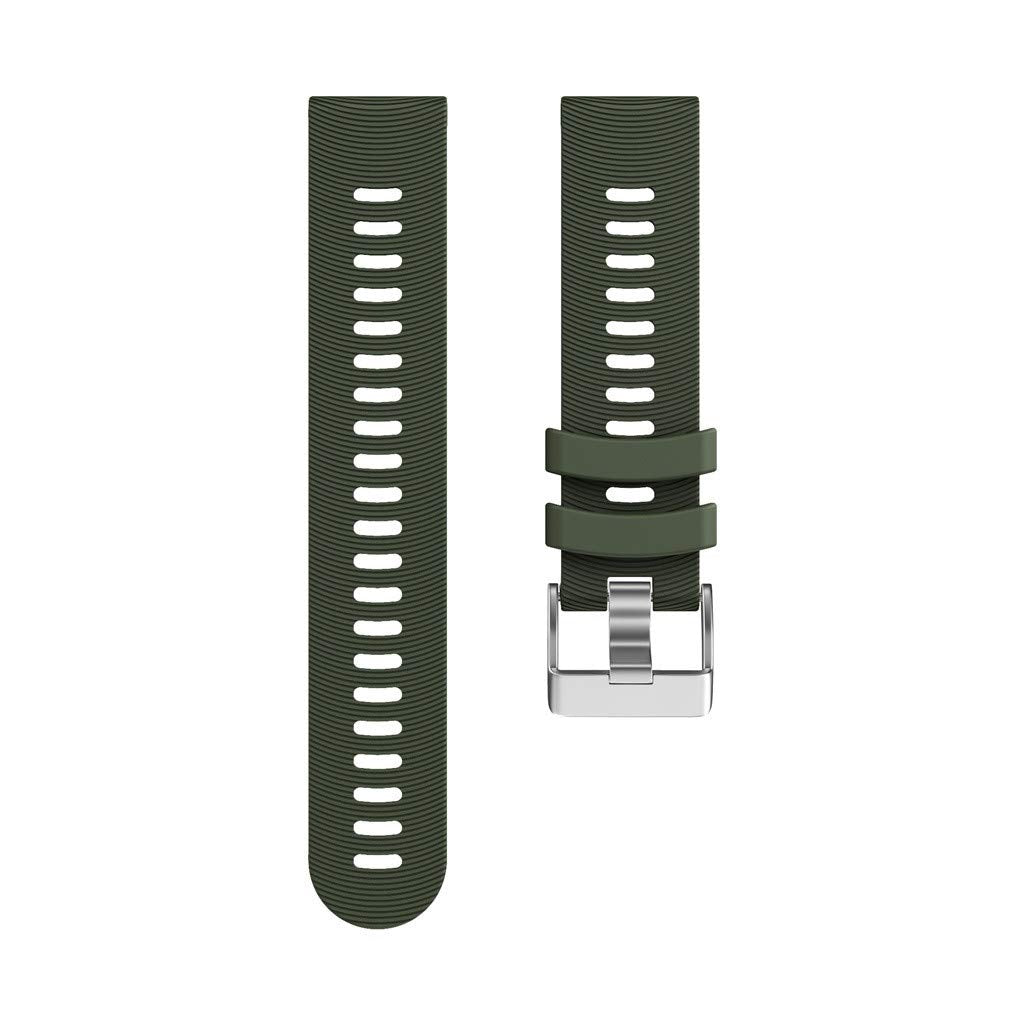 20mm Silicone Smart Watch Band for GarminMove Forerunner 245M/645M/Vivoactive 3t