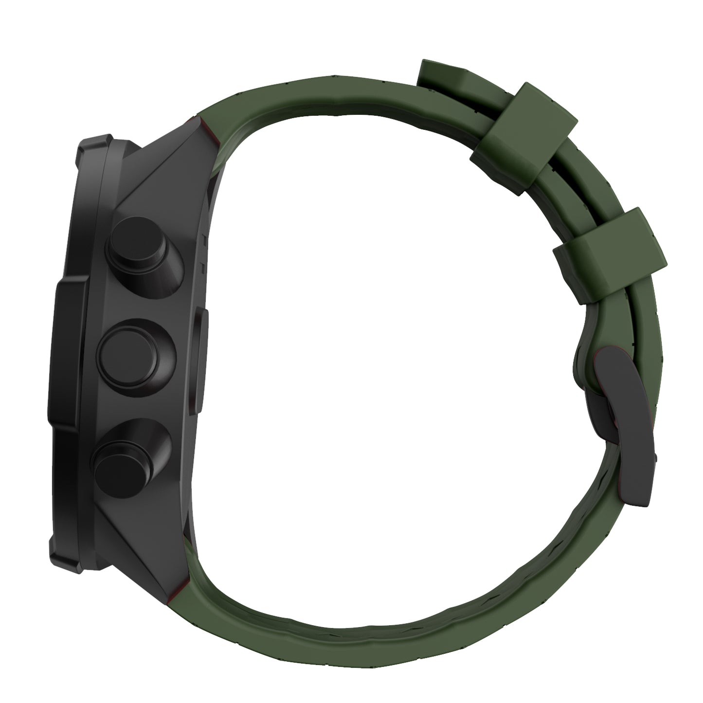 24mm Silicone Wrist Strap Replacement for Suunto 9 Baro