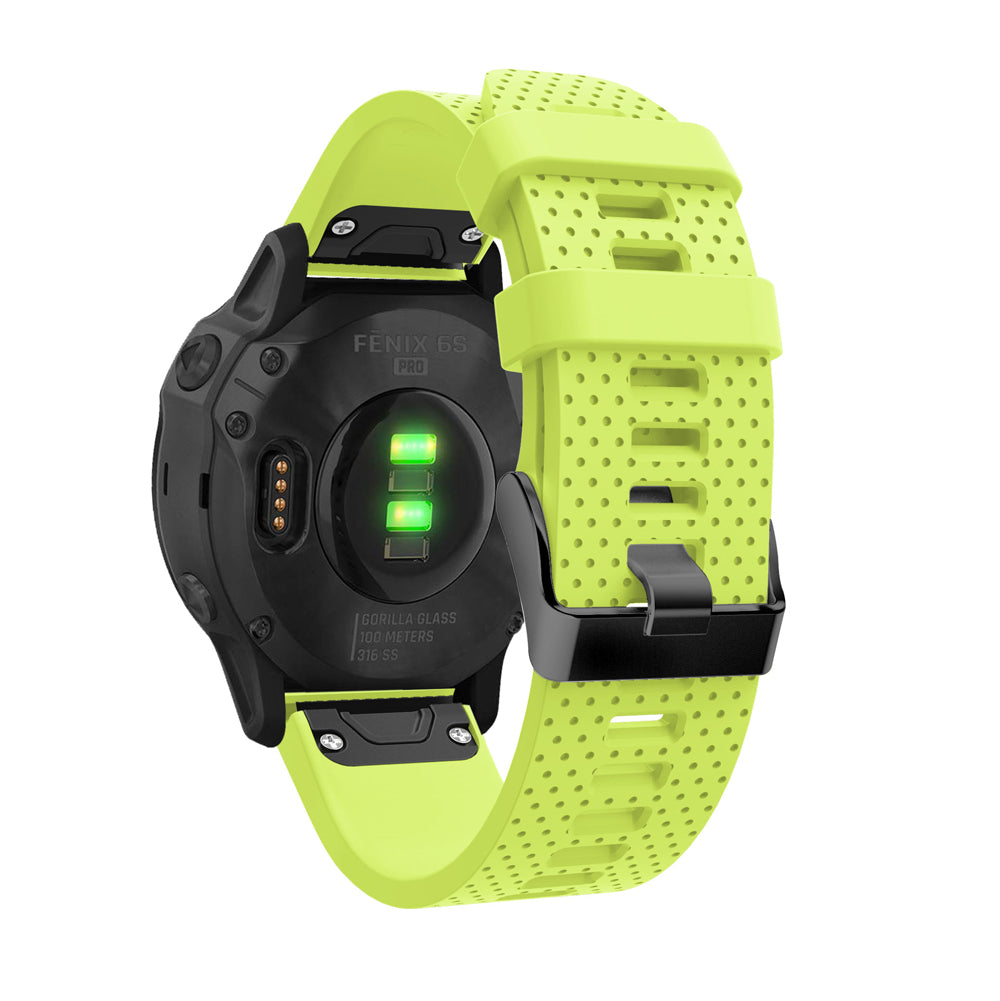 Silicone Smart Watch Replacement Strap for Garmin Fenix 6S