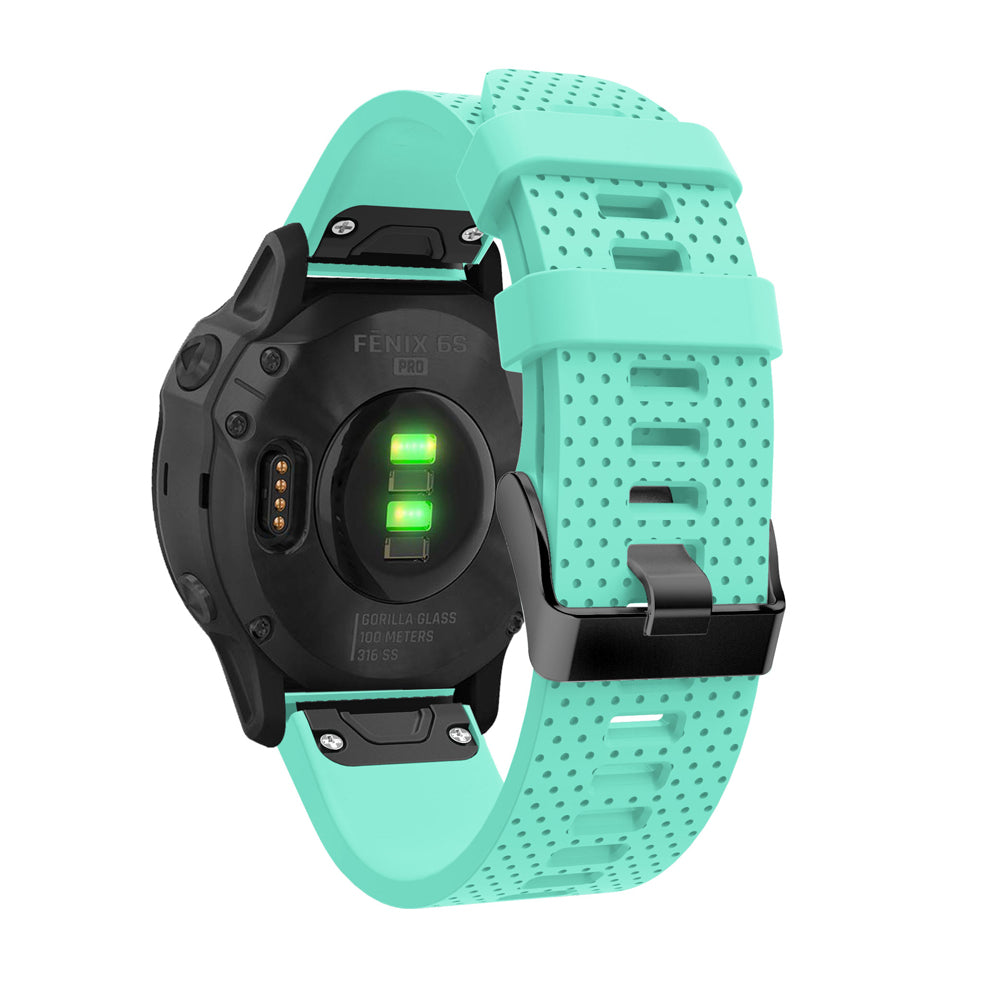 Silicone Smart Watch Replacement Strap for Garmin Fenix 6S