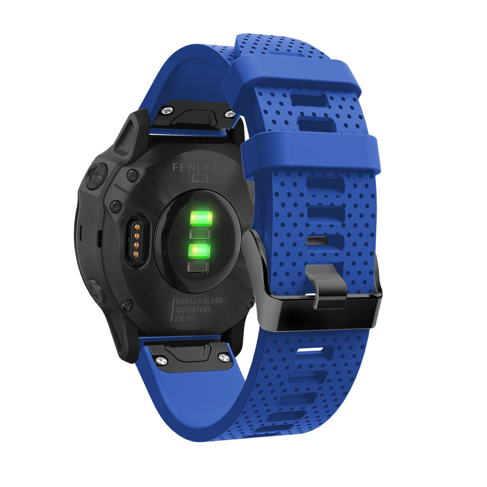Silicone Smart Watch Replacement Strap for Garmin Fenix 6S