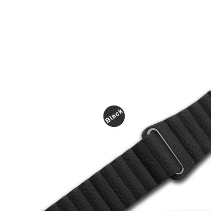 22mm Magnetic Buckle Leather Watch Bands for Samsung Galaxy Gear S3 Classic/Frontier / Huawei Watch GT / Motorola Moto 360 2nd Gen / Ticwatch