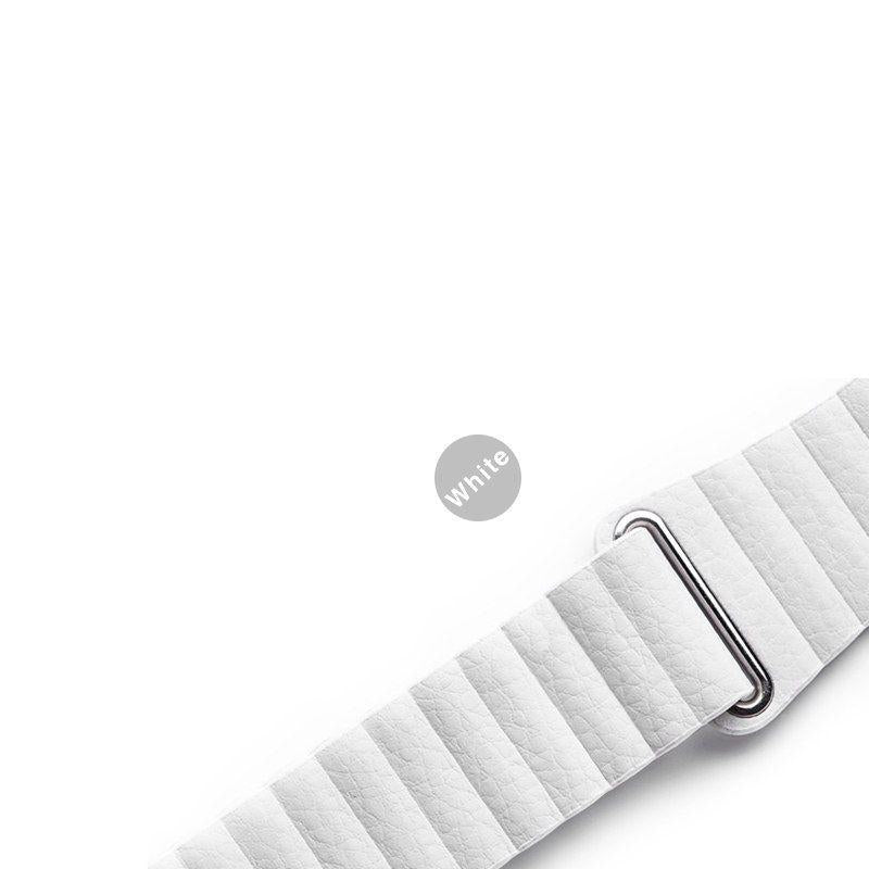 22mm Magnetic Buckle Leather Watch Bands for Samsung Galaxy Gear S3 Classic/Frontier / Huawei Watch GT / Motorola Moto 360 2nd Gen / Ticwatch