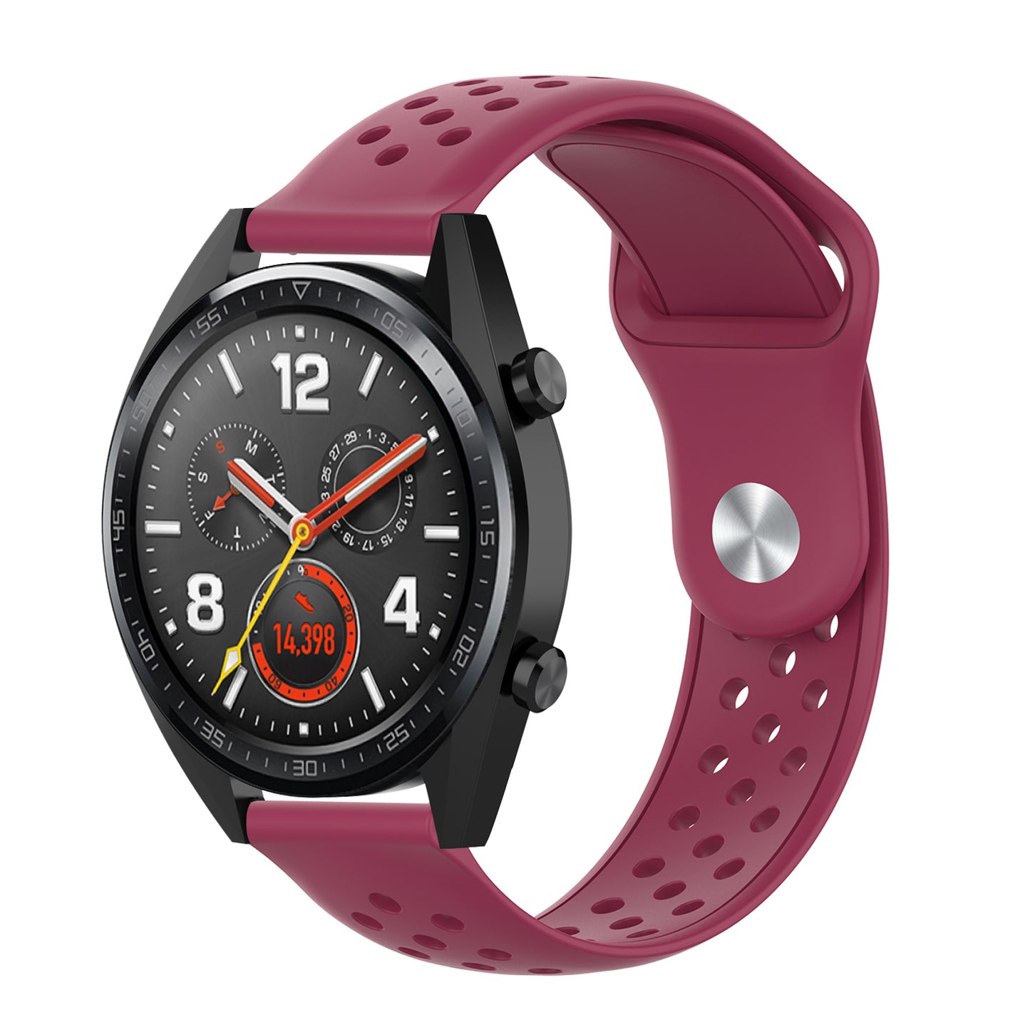 20mm Solid Color TPU Smart Watch Replacement Strap for Samsung Galaxy Watch 42mm