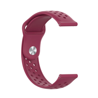 20mm Solid Color TPU Smart Watch Replacement Strap for Samsung Galaxy Watch 42mm
