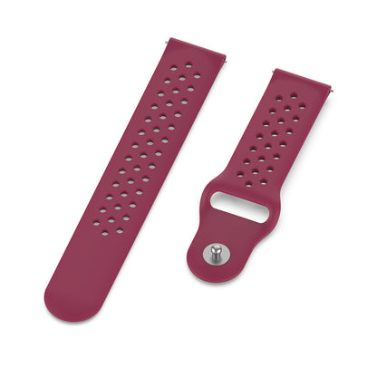 20mm Solid Color TPU Smart Watch Replacement Strap for Samsung Galaxy Watch 42mm
