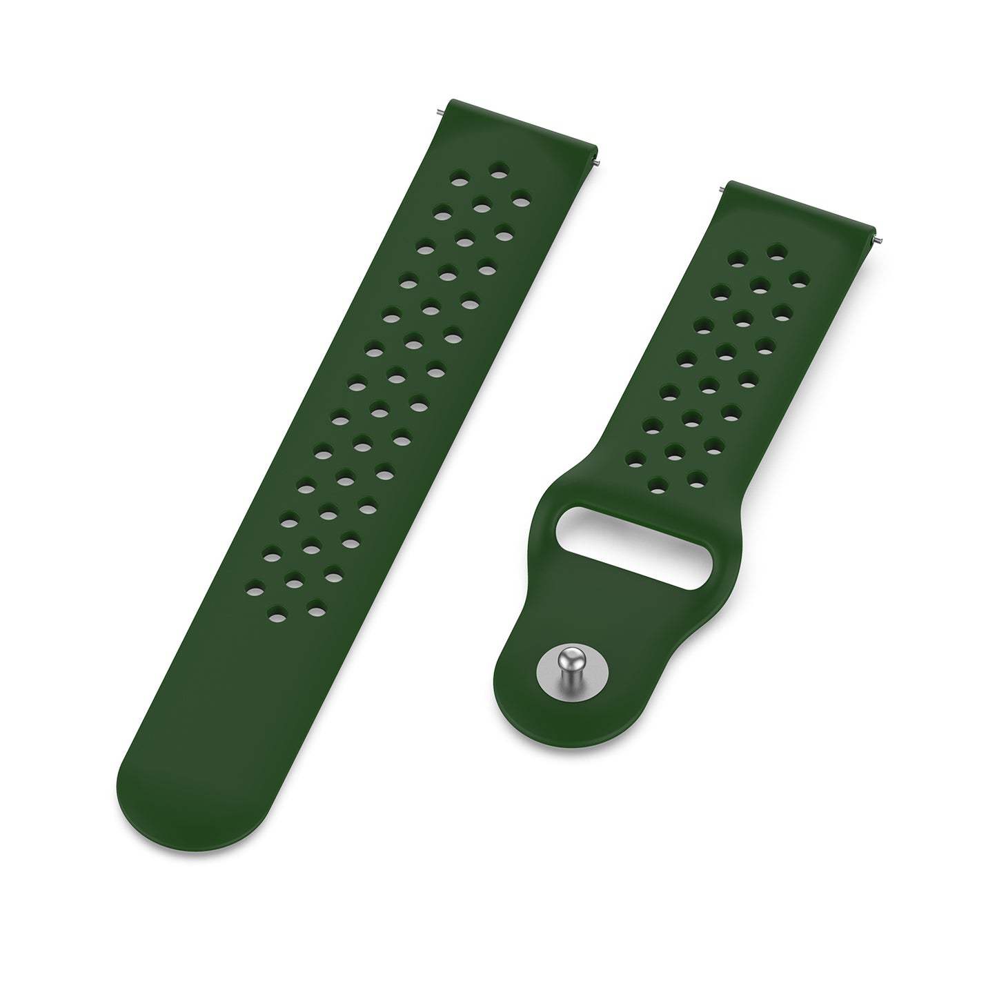20mm Solid Color TPU Smart Watch Replacement Strap for Samsung Galaxy Watch 42mm