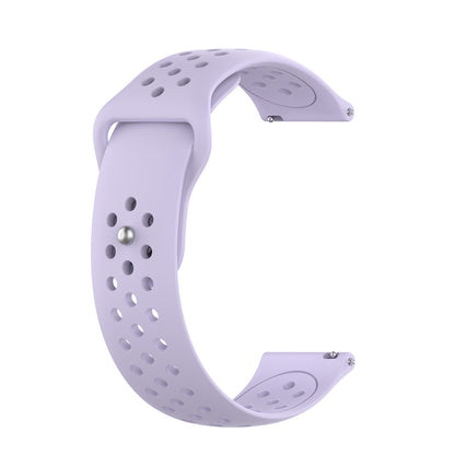 20mm Solid Color TPU Smart Watch Replacement Strap for Samsung Galaxy Watch 42mm