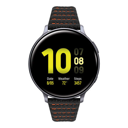 22mm Genuine Cowhide Leather Smart Watch Band for Samsung Galaxy Watch 46mm