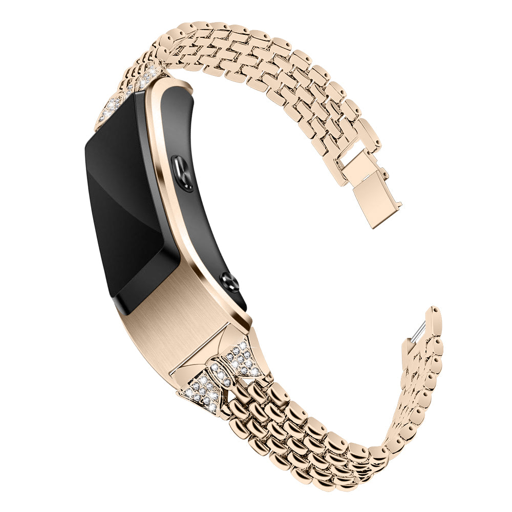 Rhinestone Decor Aluminum Alloy Smart Watch Band [18mm] for Huawei TalkBand B5