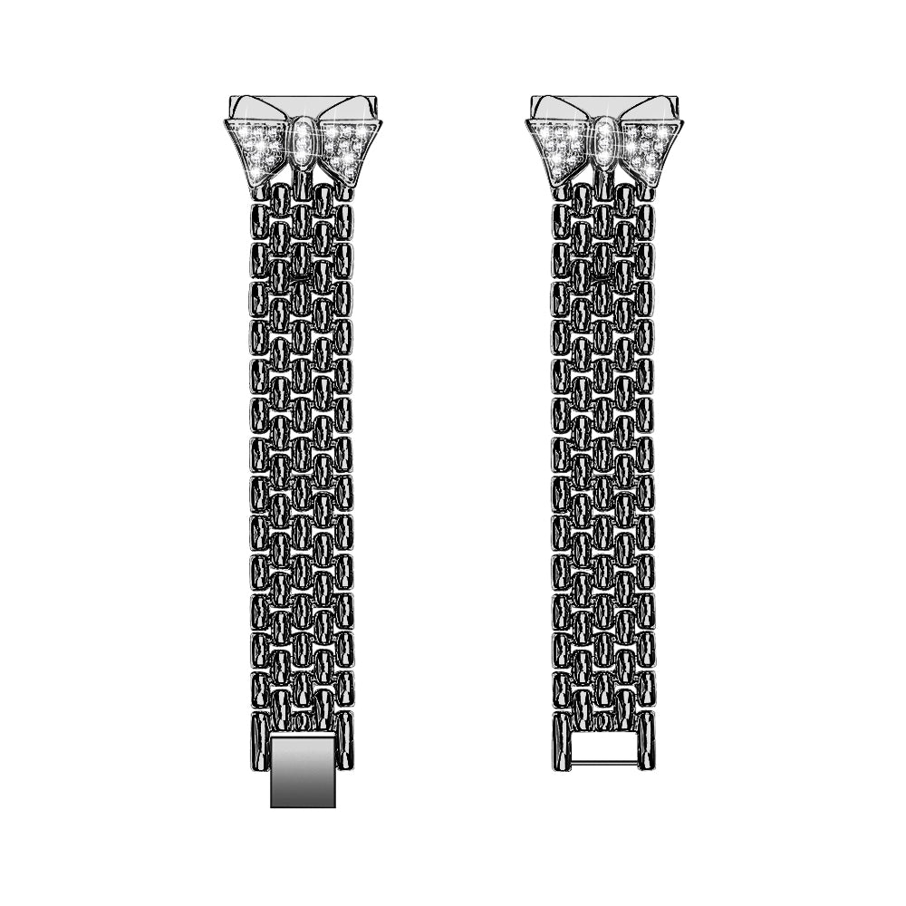 Rhinestone Decor Aluminum Alloy Smart Watch Band [18mm] for Huawei TalkBand B5