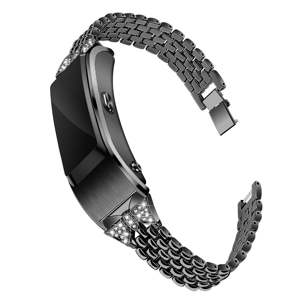 Rhinestone Decor Aluminum Alloy Smart Watch Band [18mm] for Huawei TalkBand B5