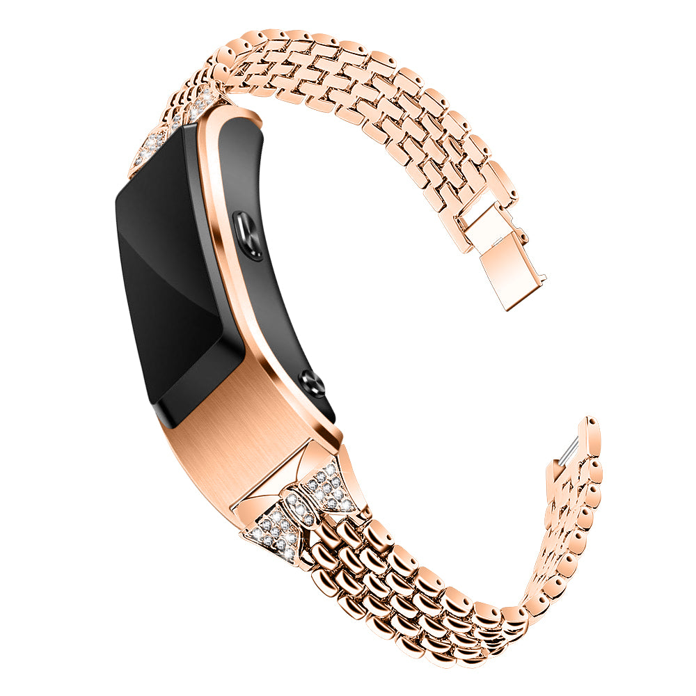 Rhinestone Decor Aluminum Alloy Smart Watch Band [18mm] for Huawei TalkBand B5
